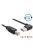 DeLock EASY-USB 2.0 Type-A male angled left / right > USB 2.0 Type-B male 0,5m cable