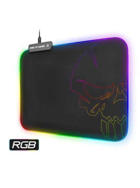 Spirit Of Gamer RGB Medium Egérpad Black