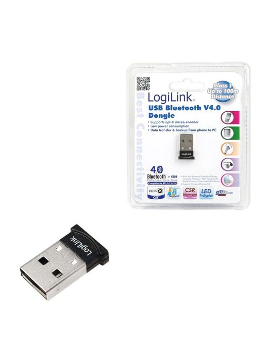 Logilink BT0037 Bluetooth 4.0 USB Adapter Black