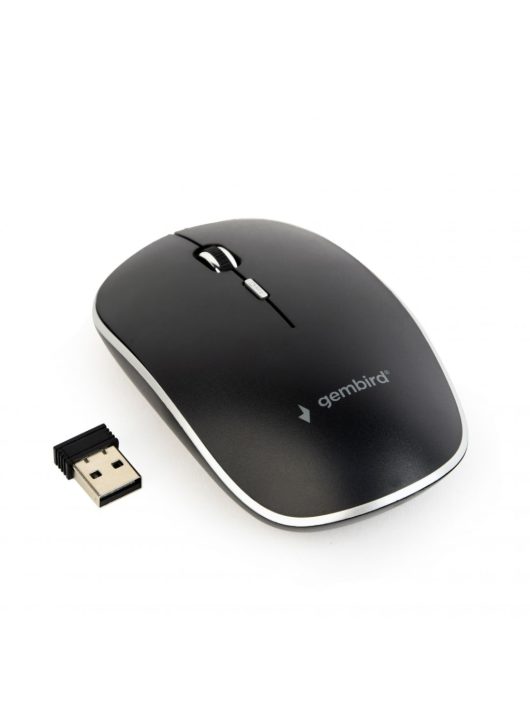 Gembird MUSW-4B-01 wireless optical mouse Black