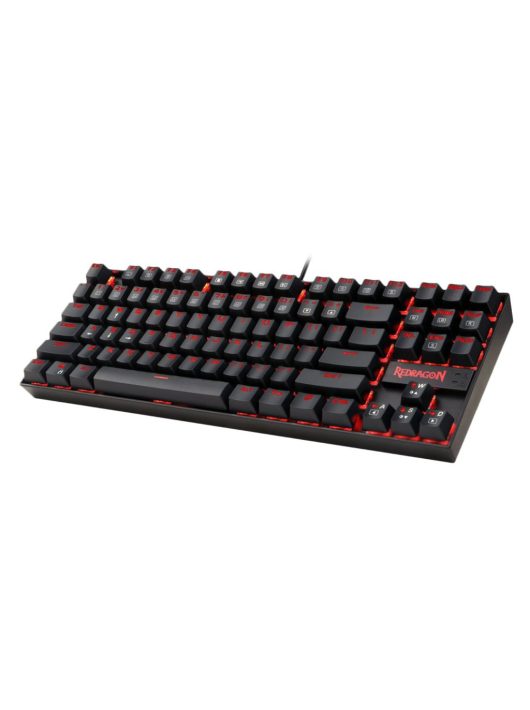 Redragon Kumara 2 Red LED Backlight Brown Mechanical Gaming Keyboard Black HU