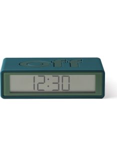 Lexon Flip+ Travel LCD Alarm Clock Duck Blue