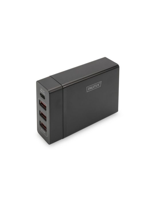 Digitus 4-Port USB Charger, 72W, 1xUSB-C (Power Delivery),