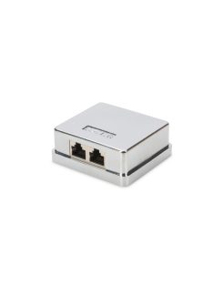 Digitus DN-93711 falikábel összekötő doboz Cat6 Silver