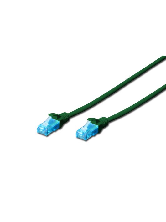 Digitus CAT5e U-UTP Patch Cable 0,5m Green