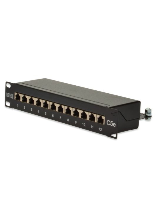 Digitus 12-port Patch Panel 1U Black