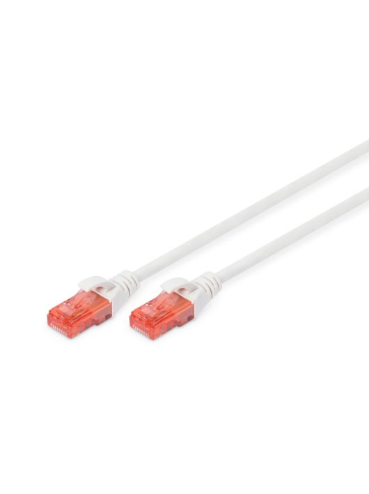 Digitus CAT6 U-UTP Patch Cable 0,25m White