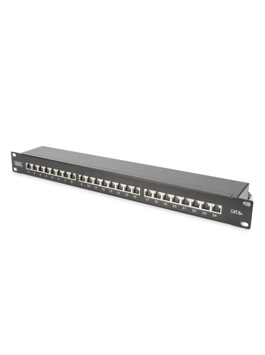 Digitus 24-port Patch Panel 1U Black 