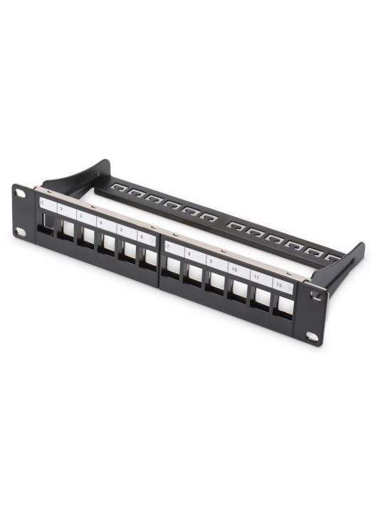 Digitus 12-port Patch Panel 1U Black