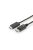 Assmann DisplayPort adapter cable, DP - HDMI type A 2m Black