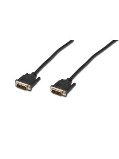   Assmann DVI connection cable, DVI-D (Single Link) (18+1) 2m Black