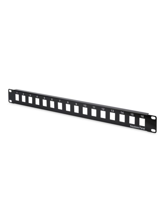 Digitus 16-port Patch Panel 1U Black