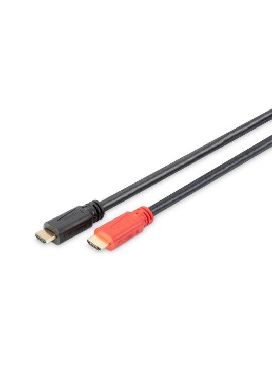 Assmann HDMI High Speed connection cable, type A, w/ amp.