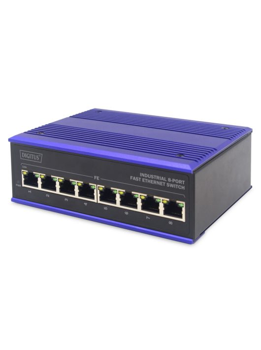 Digitus Industrial 8-Port Fast Ethernet Switch