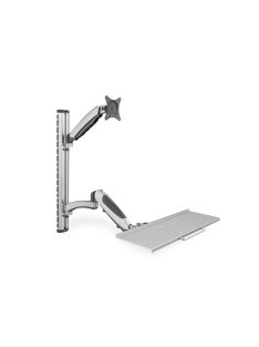 Digitus DA-90354 Flexible Wall Mount For Workspaces Grey