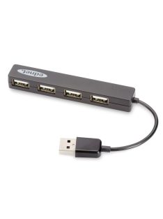 Ednet 4-Port USB2.0 Notebook Hub Silver