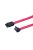 Assmann SATA connection cable 0,5m Red