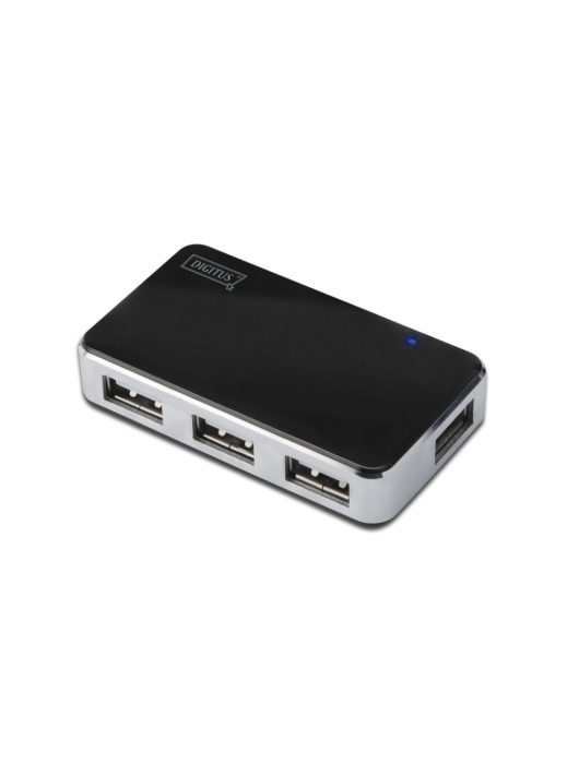 Digitus USB 2.0, 4-Port Hub, 4x USB A/F, 1x USB Bmini/F