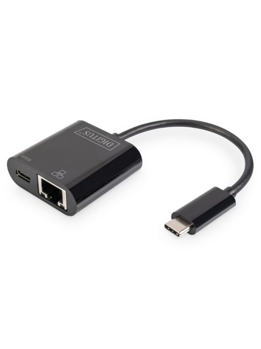 Digitus USB-Type-C Gigabit Ethernet Adapter + PD