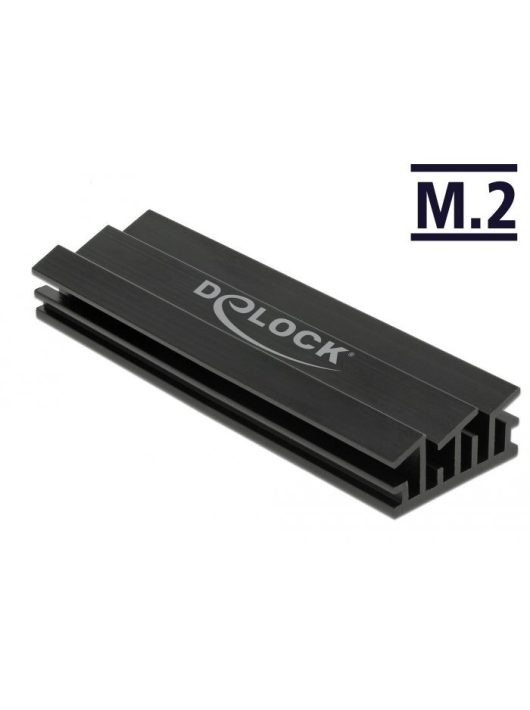 DeLock Heat Sink 70mm for M.2 module Black