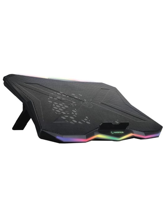 Rampage AD-RC8 Showy RGB Notebook cooler Black