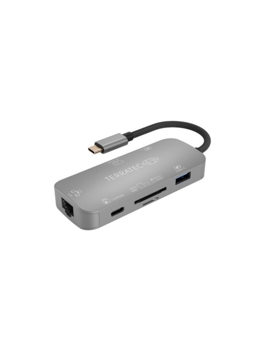 TERRATEC Connect C8 USB Type-C Adapter Silver