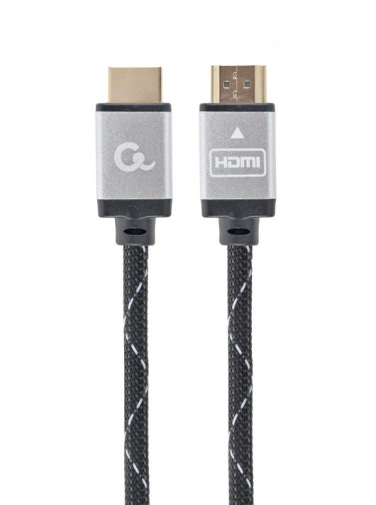 Gembird CCB-HDMIL-3M High speed HDMI with Ethernet Select Plus Series cable 3m Black/Grey