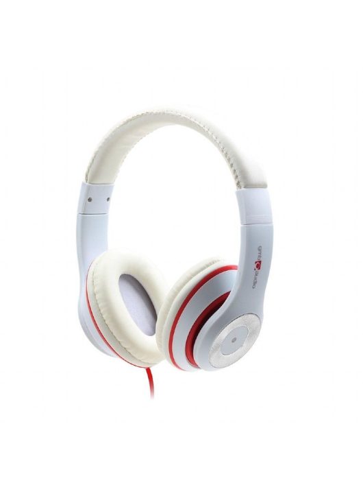 Gembird MHS-LAX-W Sztereo headset White