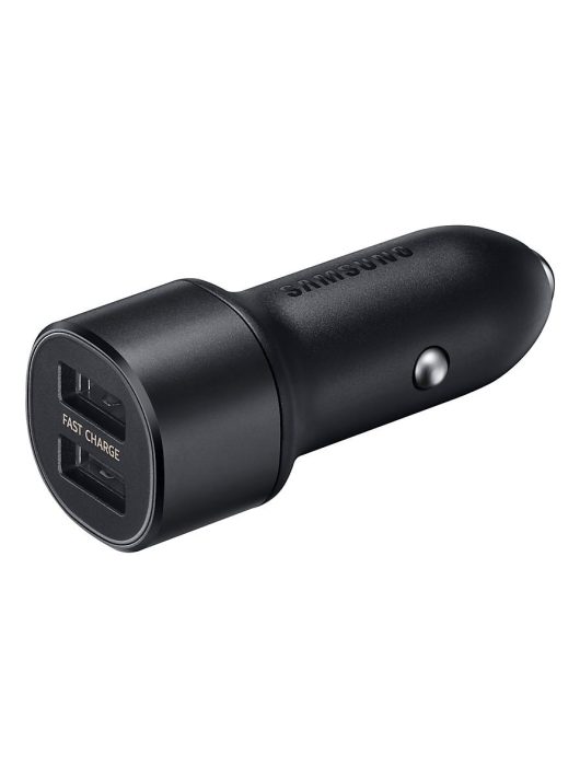 Samsung Car Charger Dual USB Port Fast Charge (15W) Black