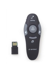 Gembird WP-L-01 Wireless Presenter Red Laser Black