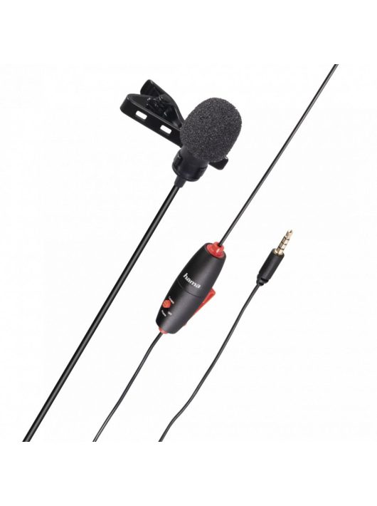 Hama Smart Lavalier Microphone Black