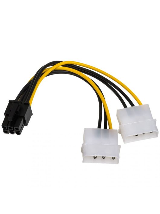 Akyga AK-CA-13 2x Molex/PCI-Express 6-pin Adapter 