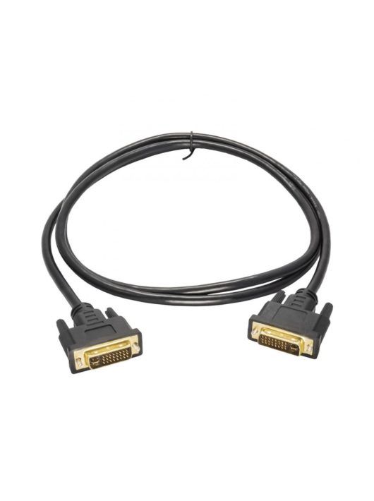 Akyga AK-AV-02 DVI-I (Dual Link) (24+5) 1,8m Cable Black