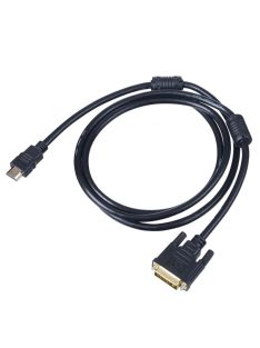   Akyga AK-AV-11 HDMI / DVI-D (Dual Link) (24+1) Cabe 1,8m Black 