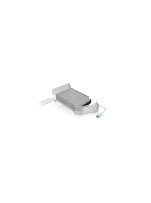 Raidsonic IcyBox IB-AC705-6G USB 3.0 enclosure for a 3.5"/2.5" SATA III drive White