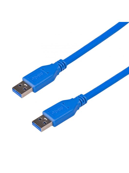 Akyga AK-USB-14 USB 3.0/USB 1.8m Cable Blue