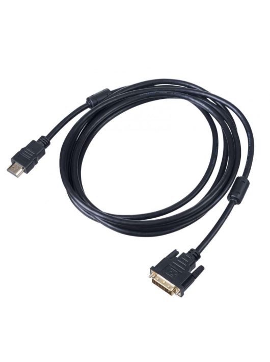 Akyga AK-AV-13 HDMI / DVI-D (Dual Link) (24+1) Cable 3m Black