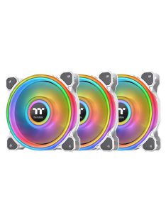   Thermaltake Riing Quad 12 RGB Radiator Fan White TT Premium Edition (3-Fan Pack)