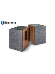 wavemaster  Base Bluetooth Speaker System Wood/Grey