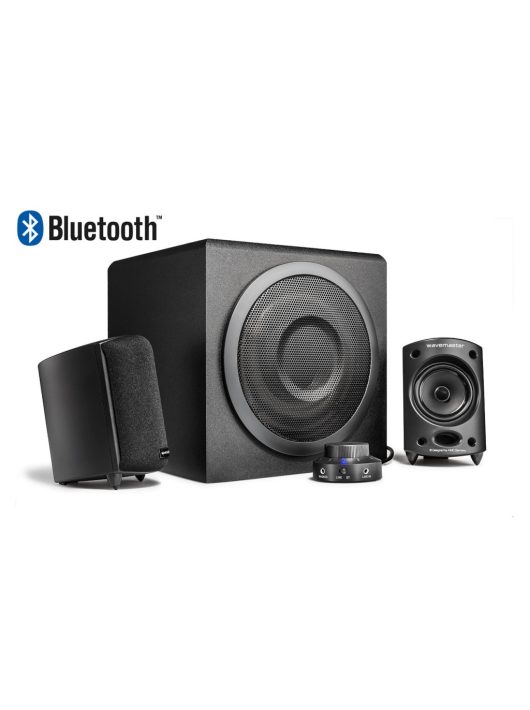 wavemaster  Moody BT 2.1 Stereo Speaker System Black