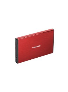 natec Rhino Go External HDD Enclosure Red