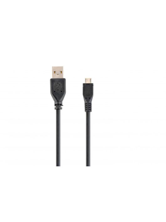 Gembird USB2.0 A-microUSB 0,1m Black