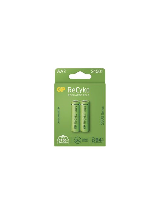 GP ReCyko 2450mAh AA Ni-MH akkumulátor 2db/csomag