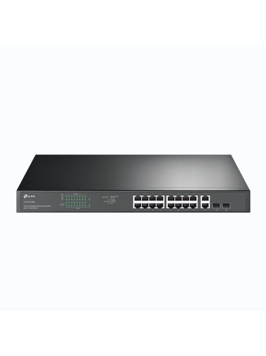 TP-Link TL-SG1218MP 18-Port Gigabit Rackmount Switch with 16 PoE+