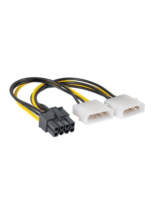 Akyga AK-CA-29 Adapter 2x Molex/PCI-Express 8-pin