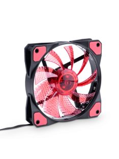 Akyga AW-12C-BR System Fan 12cm Red LED