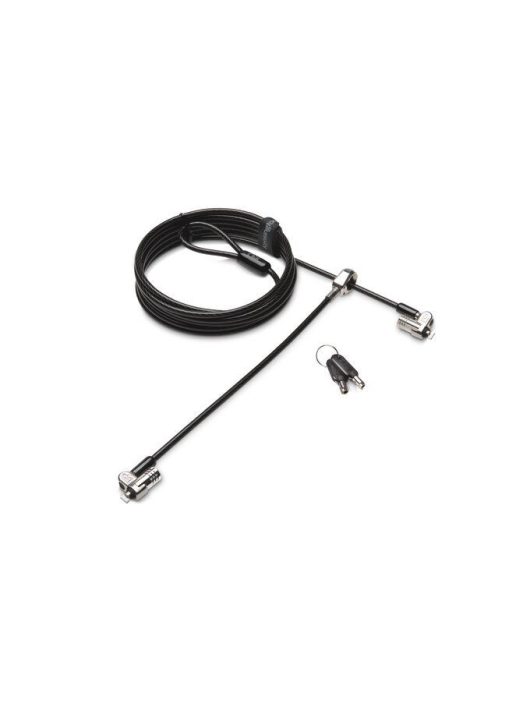 Kensington MicroSaver 2.0 Keyed Twin Laptop Lock Black