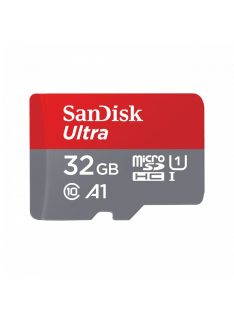 Sandisk 32GB microSDHC Ultra Class 10 UHS-I A1 + adapterrel