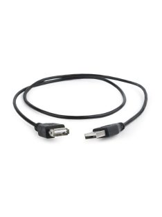   Gembird CC-USB2-AMAF-75CM/300-BK USB2.0 extension cable 0,75m Black