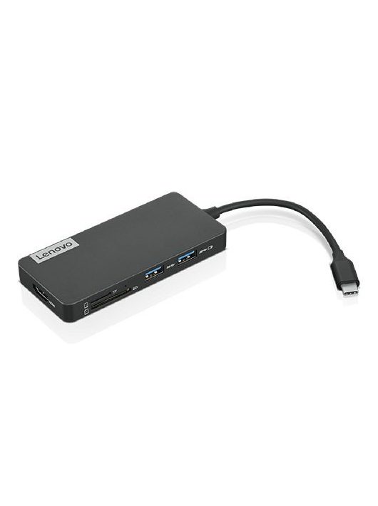 Lenovo USB-C 7-in-1 Hub Black